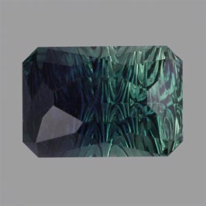 Parti Color Australian Sapphire gemstone